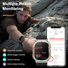 Carregar imagem no visualizador da galeria, KOSPET Tank M3 Ultra Prateado - Relógio Inteligente para homem, 1.96" AMOLED, GPS, Bluetooth, Resistente 5ATM, Corpo em Aço Inoxidável, 170+ Modos Desportivos, Android/iOS