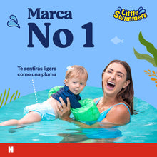 Carregar imagem no visualizador da galeria, Huggies Little Swimmers Pañales Bañadores para Bebé Talla (3-4), Barreras Anti-Escapes para Una Máxima Protección en el Agua, 20 Pañales Desechables