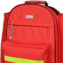 Carregar imagem no visualizador da galeria, GIMA Mochila GIMA Logic-1 40 cm de largo x 20 cm de ancho x 47 cm de alto, rojo, emergencia, trauma, rescate, médico, primeros auxilios, enfermera, bolsa de bolsillo paramédico