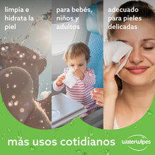 Carregar imagem no visualizador da galeria, WaterWipes Limpieza Hidratante Toallitas para Bebé, 720 Toallitas (12 Pack), con 99% de Agua y Extracto de Aloe Vera, Toallitas húmedas para Rostro y Cuerpo