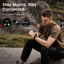 Carregar imagem no visualizador da galeria, KOSPET Tank 3 Negro - Relógio Inteligente para homem, 1.43" AMOLED, HD display, Smartwatch com Chamadas Bluetooth e Whatsapp Notificação, Resistente a Água 5ATM, Corpo em Aço Inoxidável, Android/iOS