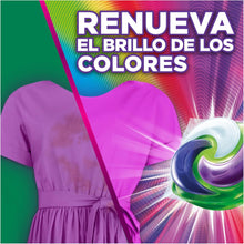 Carregar imagem no visualizador da galeria, ARIEL PODS Tudo em 1 detergente máquina de lavar líquido em cápsulas/comprimidos, 96 lavagens (8 x 12), sabão limpeza profunda, mais cor, cuidado extra da cor e do brilho