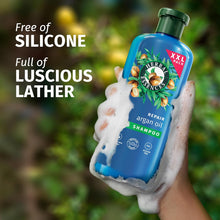 Carregar imagem no visualizador da galeria, Herbal Essences Shampoo 680 ml e condicionador 2 x 350 ml, reparador com óleo de argão, para cabelo seco e danificado
