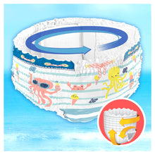 Carregar imagem no visualizador da galeria, Dodot Splashers Pañales Bañadores Desechables, No se Hinchan y Fácil de Quitar, Talla 5, 14+ kg - 10 Unidades