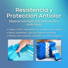 Carregar imagem no visualizador da galeria, EcoBioPur Pack de 10 Unidades Recambios Compatibles con Tommee Tippee Sangenic Tec, Simplee y Twist & Click – Bolsas Antiodor Resistentes para Pañales