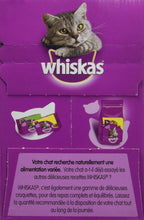 Carregar imagem no visualizador da galeria, Whiskas 7+ 12 X 100g Comida para Gatos, Sabores: Frango, Salmão, Carne e Atum - Alimento Completo e Balanceado com Ingredientes Naturais