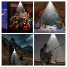 Carregar imagem no visualizador da galeria, Lámpara Solar Colgante Exterior 3W con Cable 3,45M, Lampara Solar Portátil con Panel Solar, Farolillo Solar Recargable para Pesca, Tienda de Campaña, Senderismo, Emergencia, Jardín, 2 juegos