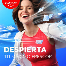 Carregar imagem no visualizador da galeria, Pasta de dentes Colgate Max White pasta de dentes cristais brancos 12 x 75 ml, frescura melhorada por UltraFreeze, 10 x mais durável, recupera o branco natural dos seus dentes, explosão instantânea de fresco