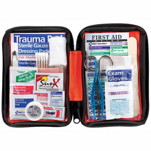 Laden Sie das Bild in den Galerie-Viewer.Ready America 70380 Kit de emergencia de 72 horas, 4 personas, mochila de 3 días, incluye botiquín de primeros auxilios, manta de supervivencia, comida de emergencia, preparación portátil para