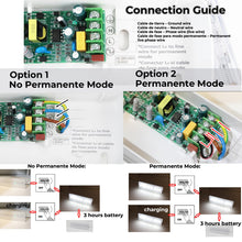 Carregar imagem no visualizador da galeria, Alpinaluz Pack de 2 Luces de Emergencia LED 3W Autotest con Batería de Litio, Modos Permanente y No Permanente, Montaje Empotrado o Superficie, 265 lm, 6500K, 3 Horas de Autonomía pare Techo o Pared