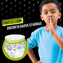 Carregar imagem no visualizador da galeria, DODOT Ninjamas Pañal Branguita para Pijama con Naves Espaciales, 60 Pañales de Pijama, 4-7 Años, 17kg-30kg, Protección contra fugas toda la noche