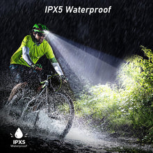 Carregar imagem no visualizador da galeria, Blukar Linterna Frontal LED Recargable, 2000L Linterna Cabeza Super Brillante con Control de Sensor & Luz Rojo - 6 Modos, IPX5 Impermeable, 30 horas de Funcionamiento para Camping, Correr etc.