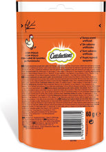 Carregar imagem no visualizador da galeria, Catisfactions Sabor Frango - Pack 12 X 60g - Mimos Crocantes para Gatos 720g