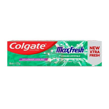 Carregar imagem no visualizador da galeria, Pasta de Dentes Colgate Max Fresh with Cooling Crystals - Clean Mint 100ml