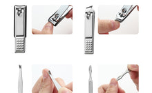 Carregar imagem no visualizador da galeria, Conjunto de Manicure e Pedicure em Aço Inoxidável de 26 Peças - Beleza e Qualidade no Cuidado Pessoal