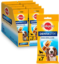 Carregar imagem no visualizador da galeria, Pedigree - Pack 16 X 180g - Dentastix X7 Snack Dental para Higiene Oral de Cães Médios 2.880g