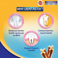 Carregar imagem no visualizador da galeria, Pedigree - Pack 10 X 110g - Dentastix X7 Snack Dental para Higiene Oral de Cães Pequenos 1.100g