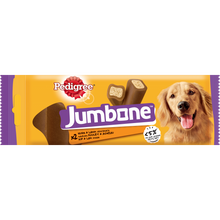 Carregar imagem no visualizador da galeria, Pedigree - Pack com 12X180g Jumbone X2 Sabor Frango e Cordeiro - Mastigável e Delicioso - Alegria para Cães de Médio e Grande Porte - Com 24 Peças - 2.16kg