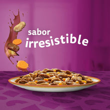 Carregar imagem no visualizador da galeria, Whiskas - Bolsas de comida húmeda, deliciosa y sabrosa selección de aves en gelatina, adecuada para gatos de 1 a 1 años, mega paquete de 120 x 100 g