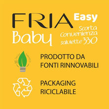 Carregar imagem no visualizador da galeria, Fria Easy Toallitas para el Cambio de Pañal del Bebé, con Aloe Vera y Extracto de Miel con Efecto Hidratante de la Piel, Dermatológicamente Testadas, Paquete de 330 Toallitas
