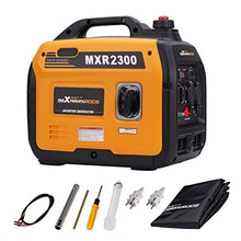 Carregar imagem no visualizador da galeria, maXpeedingrods Generador Electrico Gasolina 2300W Pico Generador Inverter Silencioso Portátil de Emergencia, 230V Ligero Salidas USB/AC/DC para Camping Autocaravan Apagon

