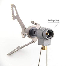 Carregar imagem no visualizador da galeria, BRS Estufa de Gas Ultraligera de Solo 26g, Portátil de Aleación de Titanio Ultraligero Mochila Acampar al Aire Libre, Adecuada Para Acampar y Hacer Picnic
