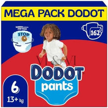 Załaduj obraz do przeglądarki galerii, Dodot Pants Talla 6 (15+ kg), Mega Pack 162 Pañales Braguita para Bebé
