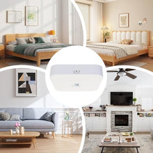 Carregar imagem no visualizador da galeria, Acunny Luz De Techo Con Sensor De Movimiento Interior - Lámpara Para Ducha Inalámbrica - Lámpara Recargable Moderna 2 Modos Para Interior Baño Despensa Pasillo Lavandería
