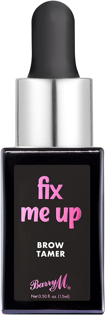 Barry M Cosmetics Fix Me Up Prateleira de sobrancelhas, gel transparente para sobrancelhas