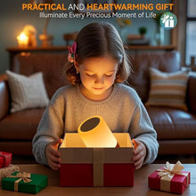 Carregar imagem no visualizador da galeria, Auxmir Lámparas de Mesita de Noche, 1800mAh Recargable Lámpara LED de Mesa con USB, Temporizador, Control Táctil y Remoto, 13 Colores de Luz Regulable, Lámpara Noche Inalámbrica Colgante
