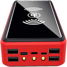 Carregar imagem no visualizador da galeria, HHORB Cargador Solar, 100000Mah Power Bank Portátil Inalámbrico con 4 Outputs Power Bank con USB C Carga Rápida para 99% De Los Dispositivos USB del Mercado,100000Mah,50000mAh
