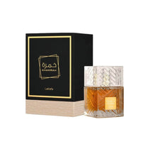 Carregar imagem no visualizador da galeria, Perfume Khamrah Original 100ML, Eau da Perfum Unisex Importado desde Dubái con Aromas Agradables de Larga Duración, Incluye Atomizador Recargable 5ML, Fragancia Duradera (Khamra)

