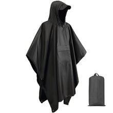 Carregar imagem no visualizador da galeria, Senston Poncho de Lluvia Impermeable Ligero para Mujeres y Hombres, Impermeable Impermeable para Acampar, Caminar, Pescar, Reutilizable al Aire Libre
