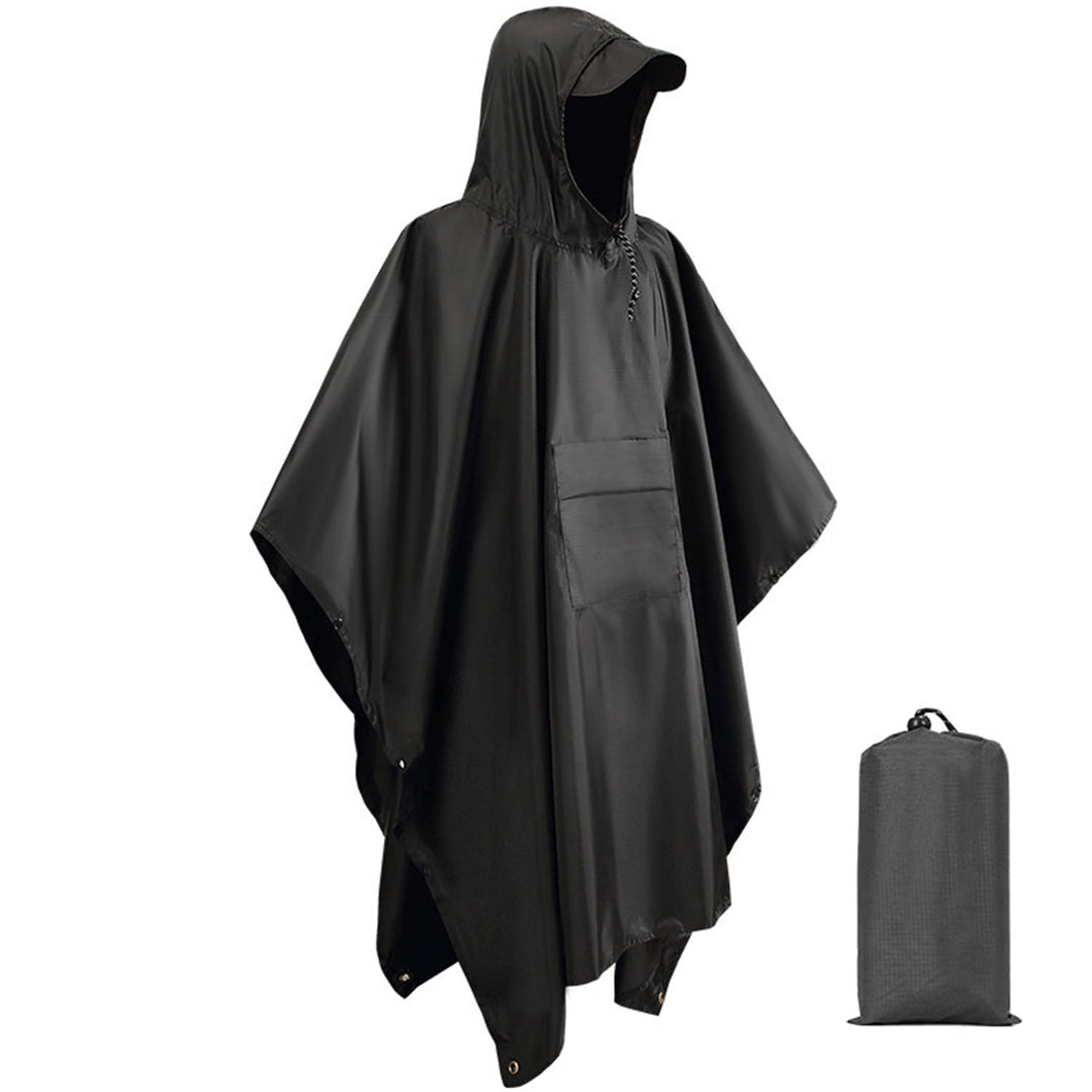 Senston Poncho de Lluvia Impermeable Ligero para Mujeres y Hombres, Impermeable Impermeable para Acampar, Caminar, Pescar, Reutilizable al Aire Libre