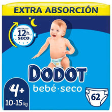 Carregar imagem no visualizador da galeria, Dodot Bebé Seco Extra - Jumbo Pack Talla 4-62 uds.
