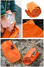 Carregar imagem no visualizador da galeria, HONYAO Saco de Dormir Emergencia, Mantas Termica de Aluminio, Supervivencia Bivy para Vivac, Cámping, Excursionismo, Trekking
