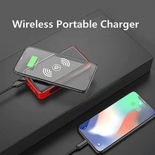 Carregar imagem no visualizador da galeria, HHORB Cargador Solar, 100000Mah Power Bank Portátil Inalámbrico con 4 Outputs Power Bank con USB C Carga Rápida para 99% De Los Dispositivos USB del Mercado,100000Mah,50000mAh
