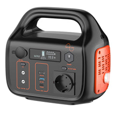 Central Eléctrica Portátil: 296WH Batería de Copia de Seguridad Estación de Energía Portátil PD/AC/DC/USB Acumulador de Energía 300W Generador Solar para Camping Viaje Emergencia