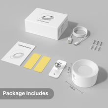 Carregar imagem no visualizador da galeria, Luz de Pared de Interior, Lámpara de Pared con Batería de Carga USB, 3 Colores y 3 Niveles de Brillo Pared de Interior 360 ° Giratorio de Control Táctil Lámparas de Pared Inalámbricas (Blanco)
