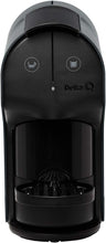 Cargar imagen en el visor de la galería, Delta Q Cafeteira para cápsulas Delta Q Quick preto, para bebidas quentes e cafés, simples e prática, design elegante, fácil de usar, potência de 1200 W
