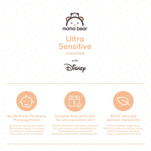 Carregar imagem no visualizador da galeria, Marca Amazon - Mama Bear Disney Toallitas ultrasensibles Bebé, Sin fragancia, 1080 Unidad, 18 Paquetes de 60

