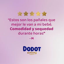 Carregar imagem no visualizador da galeria, DODOT Activity fraldas tamanho 7, 15 kg, 96 unidades, núcleo ultra absorvente presente 46 toalhitas
