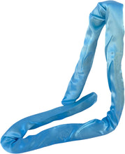 Carregar imagem no visualizador da galeria, Sence Modelador de cabelo sem calor, kit de 5 peças para ondas e cachos, fita de seda macia com rolos para cabelo médio e comprido, modelador Heatless Hair Curler para usar à noite - azul
