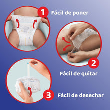 Carregar imagem no visualizador da galeria, Dodot Pants para bebés fraldas, tamanho 6, 13-19 kg, 108 fraldas, fraldas-cuecas com ajuste 360° anti-fugas
