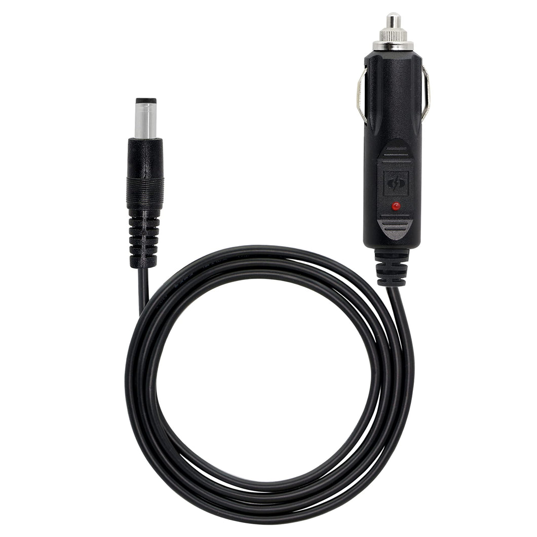 PNGKNYOCN 12V DCcable de alimentación para automóvil 18 AWG 5.5 mm x 2.5 mm DC al Encendedor de Cigarrillos del automóvil, Utilizado para CCTV, refrigerador de automóvil (10 FT)