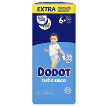 Carregar imagem no visualizador da galeria, Dodot Bebé Seco Extra - Jumbo Pack Talla 6-48 uds.
