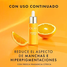 Carregar imagem no visualizador da galeria, Olay Kit de cuidados faciais diários: Sérum vitamina C AHA24 (40 ml) creme hidratante niacinamida SPF30 (50 ml) para manchas, hidratação e proteção solar
