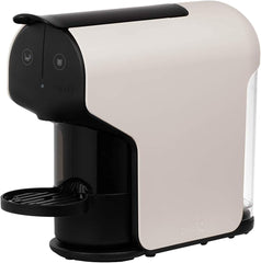 Delta Q Cafeteira para cápsulas Delta Q Quick branca, para bebidas quentes e cafés, simples e prática - fácil de usar, potência de 1200 W, dimensões 116 x 257 x 350 mm