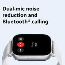 Carregar imagem no visualizador da galeria, Xiaomi Redmi Watch 5 Active, Llamadas Bluetooth, Pantalla LCD de 2 Pulgadas, Monitor de frecuencia cardíaca, 140 Modos Deportivos, hasta 18 días de autonomía, Plata
