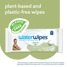 Carregar imagem no visualizador da galeria, WaterWipes Toallitas húmedas Texturizadas de Origen Vegetal para Niños Pequeños y Bebés, ), 99,9% Base de Agua, Sin Perfume Para Pieles Sensibles, 12 Pack x 60 Toallitas (720 total)
